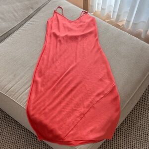 Wilfred Coral Slip Dress